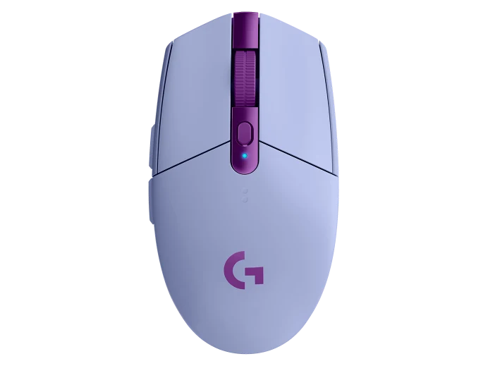 Mouse Inalámbrico Gamer Logitech G305 12K DPI 6 Botones Lila